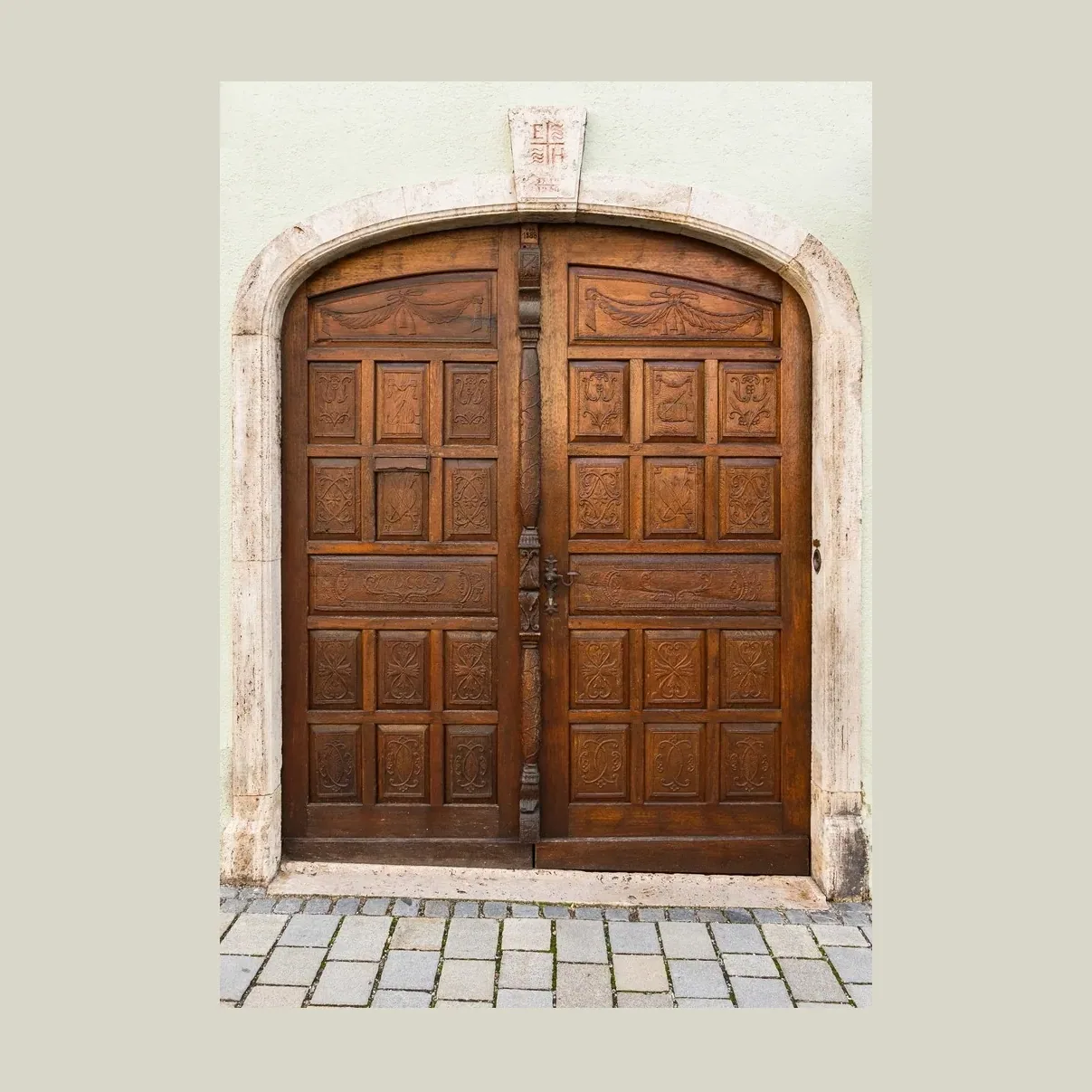 La entrada de tu casa, en madera